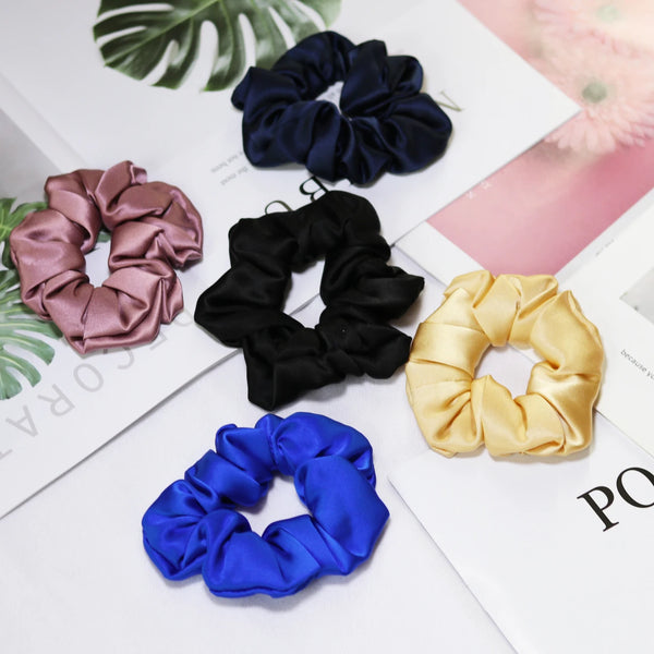 Silky Smooth Hair Scrunchies